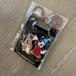 Mickey Mouse Fantasia Sorcerer and the Broom Pins